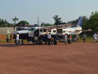 Arribando con los Cessna Caravan