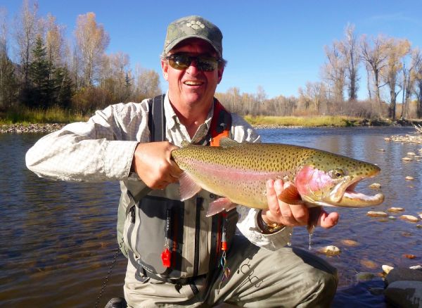Scott Marr 's Fly-fishing Pic of a Rainbow trout – Fly dreamers 