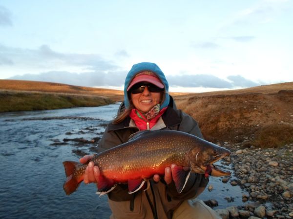 Miguel Angel Zangla 's Fly-fishing Catch of a brook charr – Fly dreamers 