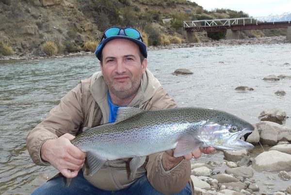 Guillermo Hermoso 's Fly-fishing Photo of a Rainbow trout – Fly dreamers 