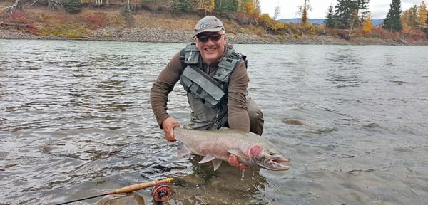 Wolfgang Fabisch 's Fly-fishing Photo of a Steelhead – Fly dreamers 