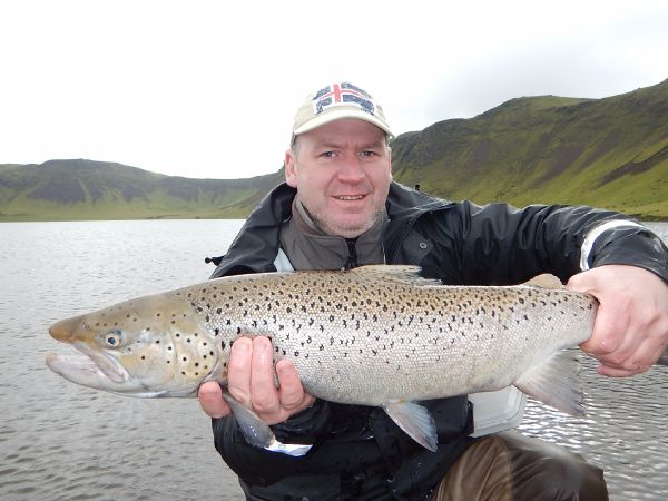 Fly-fishing Pic of Sea-Trout shared by Kristinn Ingolfsson – Fly dreamers 