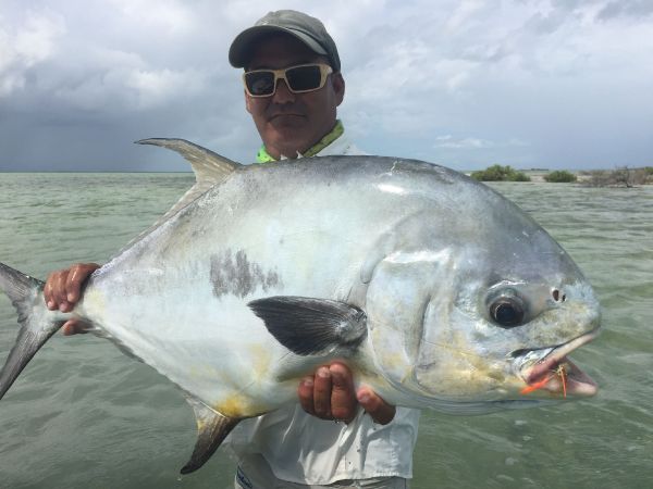 Permit Fly-fishing Situation – Joaquin Argüelles from cayo romano shared this Nice Pic in Fly dreamers 