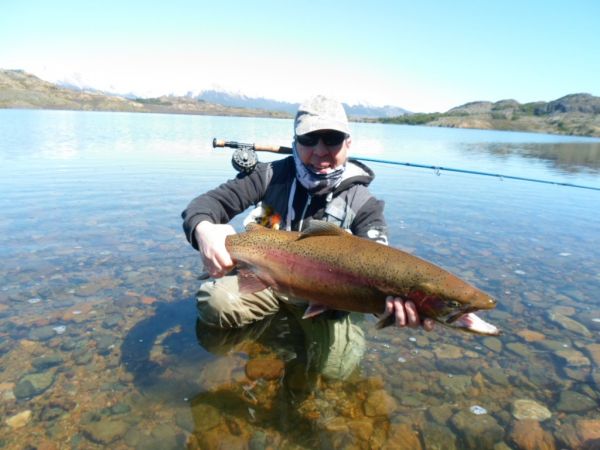 Ruben Nieto 's Fly-fishing Catch of a Rainbow trout – Fly dreamers 