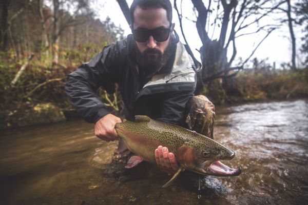 Marty Gallipeau 's Fly-fishing Photo of a Rainbow trout – Fly dreamers 