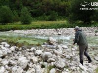 Fly fishing in Slovenia with Urko Fishing Adventures