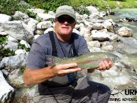 Fly fishing in Slovenia with Urko Fishing Adventures