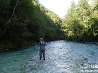 Fly fishing in Slovenia with Urko Fishing Adventures