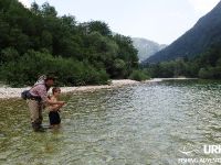 Fly fishing in Slovenia with Urko Fishing Adventures - Sava Bohinjka