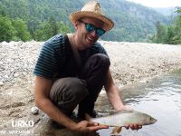 Fly fishing in Slovenia with Urko Fishing Adventures - Sava Bohinjka