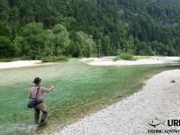 Fly fishing in Slovenia with Urko Fishing Adventures - Sava Bohinjka