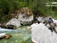 Fly Fishing - Učja - Urko Fishing Adventures - Slovenia