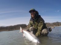 Jordan with an early season chrome Chinook!