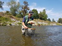 Outstanding barbel near Prague