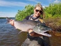 Foto de pesca con mosca