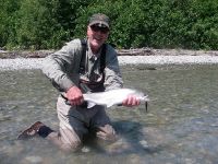 Sea run Dolly Varden from upper Pitt river