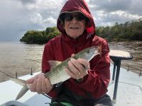 Bonefishing after a late afternoon thunderstorm can be awesome.